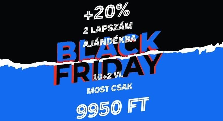 A VL-nek is van black friday ajánlata!