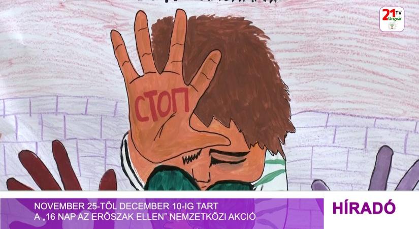 November 25-től december 10-ig tart a „16 nap az erőszak ellen” nemzetközi akció (videó)