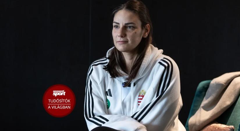 Szemerey Zsófi elárulta, miért húzza kicsit össze magát a kapuban