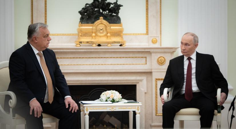 Csúnyán félrevezette a tolmács Orbán Viktort a Putyin-találkozón