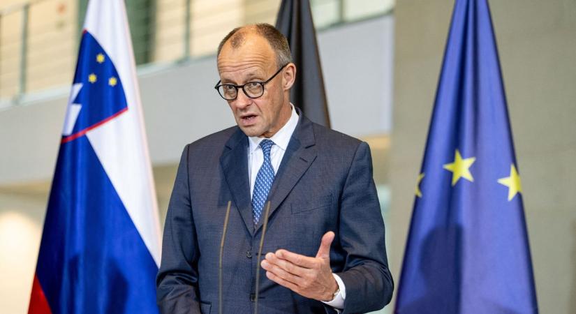 Merz nekiugrott Orbánnak a moszkvai látogatás miatt