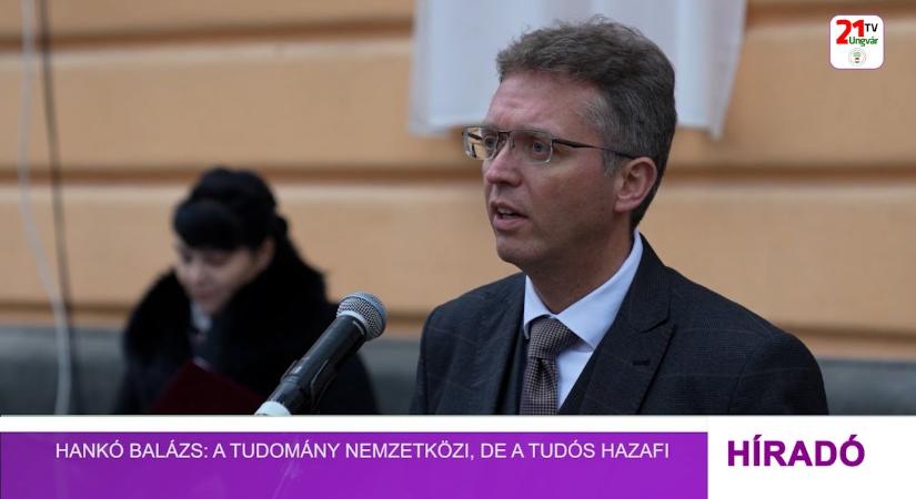 Hankó Balázs: a tudomány nemzetközi, de a tudós hazafi (videó)