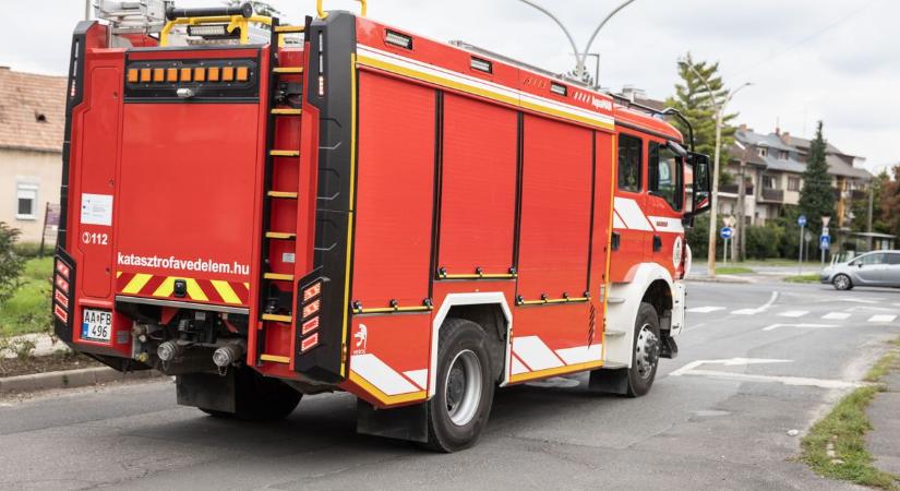 Leégett egy lakókocsi a zalai településen