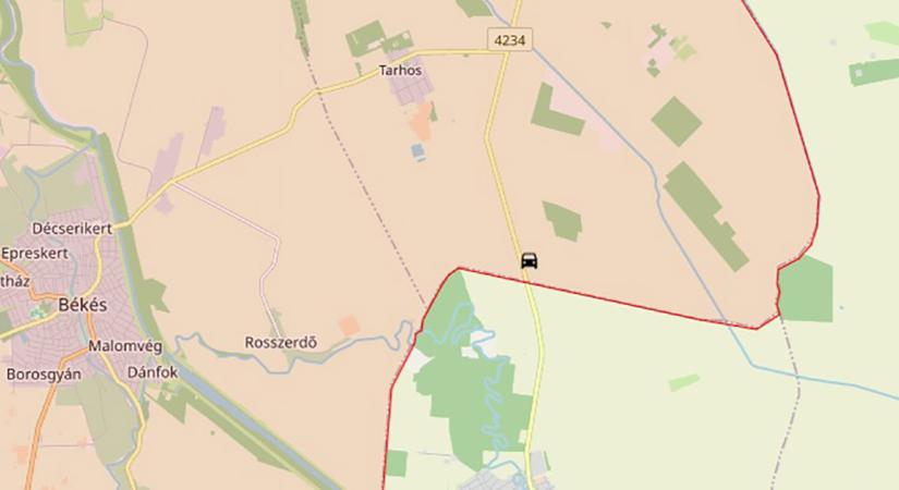 Összeütközött két autó Doboz és Tarhos között