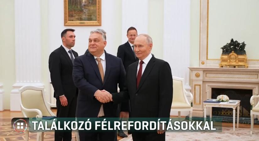 Moszkvai tárgyalás: Orbán és Putyin három és fél órán át egyeztetett