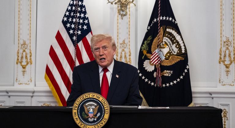 Donald Trump üzent a washingtoni lövöldözés után: Nem lesztek itt sokáig!