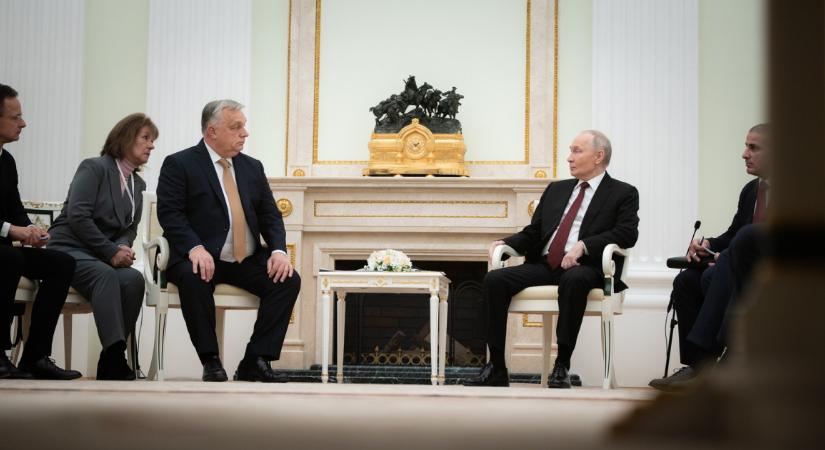 Majdnem négy órán át tárgyalt Putyin Orbán Viktorral – Szijjártó Péter tett egy bejelentést