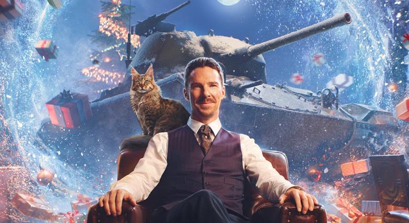 Benedict Cumberbatch beszáll a World of Tanksba: ő vezényli a 2026-os Ünnepi hadműveletet egy kacagtató videóban! [VIDEO]