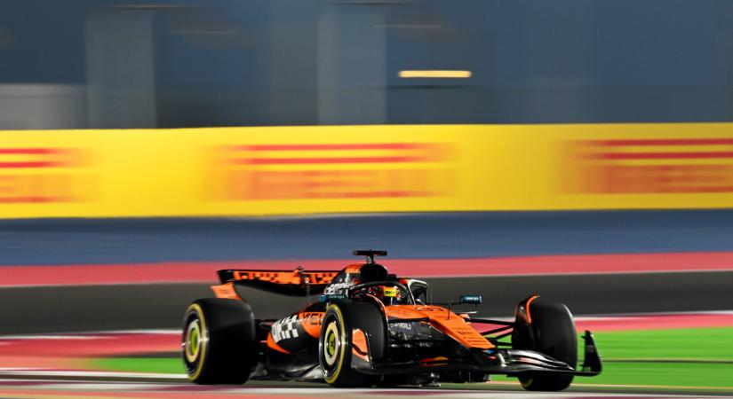 Piastri látványosan üzent a riválisának és a kritikusainak a Katari Nagydíj sprintkvalifikációján