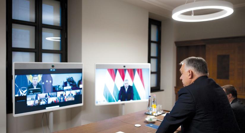 Premier plán: Orbán Viktor az uniós csúcs résztvevőivel tárgyal