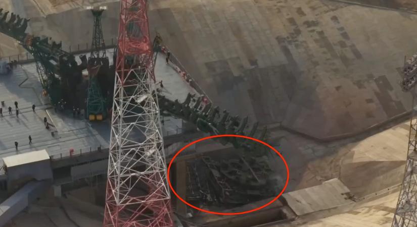 Megsrlt az egyetlen, rhajsok szmra szolgl orosz kilvlloms