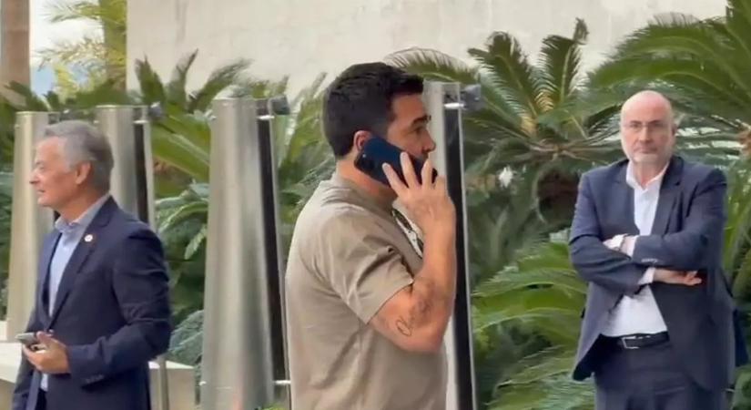 Deco egy olasz játékosügynökkel tárgyalt Londonban