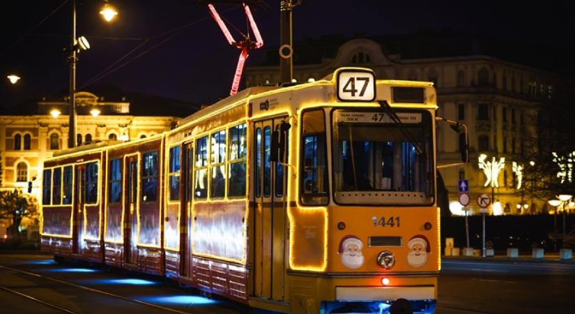 Pénteken indul a BKV ünnepi fényflottája - mutatjuk a részleteket