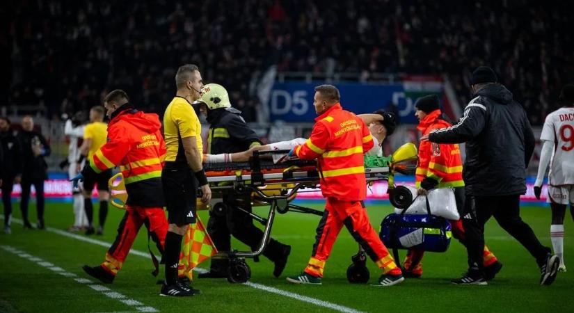 Ijesztő sérülés a keleti rangadón, a mentősöknek kellett pályára rohanni