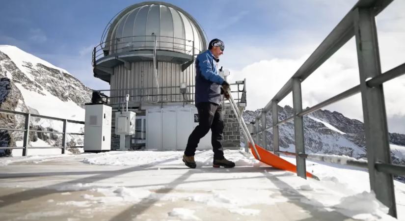 Néha magányos itt élni, főleg, ha hóvihar van