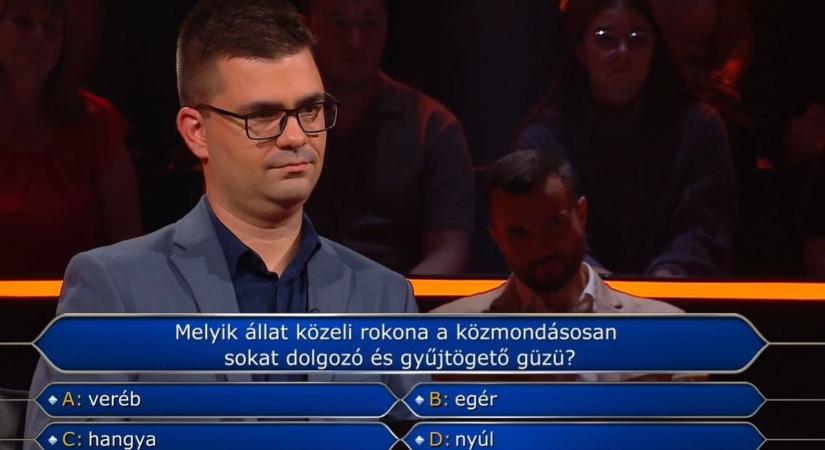 Legyen Ön is Milliomos! Ön tudta volna a győri Máté helyében a választ?