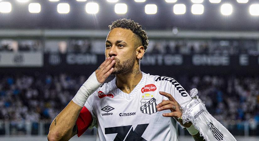 Campeonato Brasileiro: Neymar sérülten vállalta a játékot, győzelemre vezette a Santost – videóval