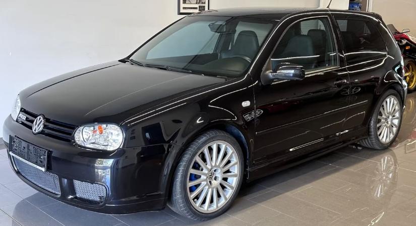 Drága portéka ez a 21 éves alig használt VW Golf R32