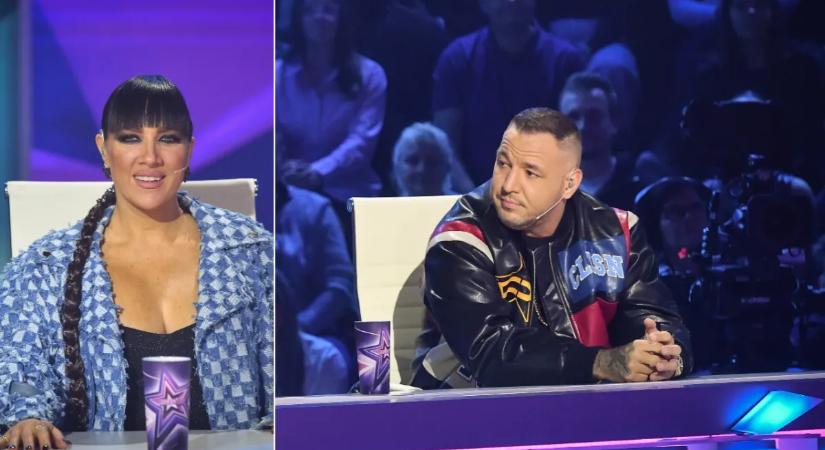 Vérre menő harc a Megasztárban? Tóth Gabi mikrofonnal a kezében fenyegette meg Curtist