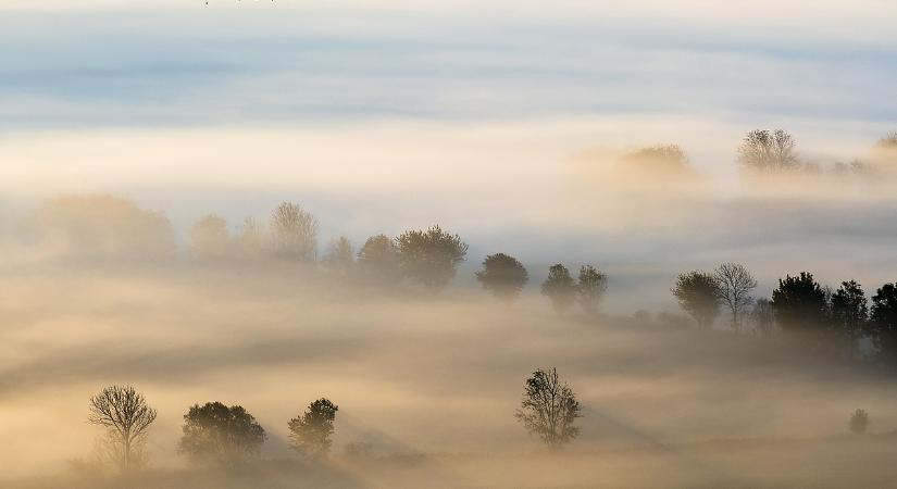 Araszol felfelé a hőmérséklet, néha a nap is kibújhat