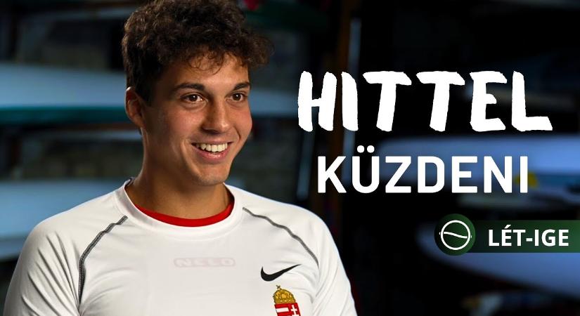 Hittel küzdeni – Sellyei Csanád világbajnok-bronzérmes kajakos bizonyságtétele