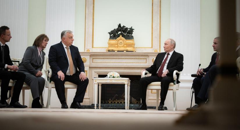 Rekordhosszúra nyúlt Orbán Viktor és Vlagyimir Putyin moszkvai tárgyalása