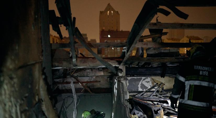 Nagyszabású orosz támadás érte Kijevet, legalább ketten meghaltak, többen megsebesültek