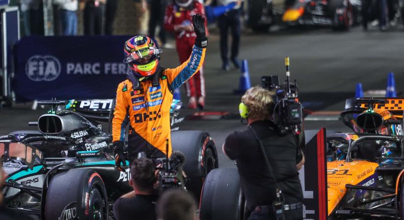 A katari F1-es sprintfutam rajtrácsa