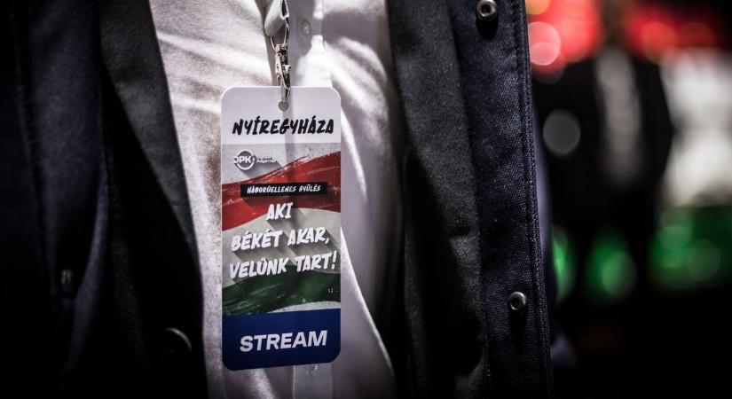 Ez már Nyíregyháza – nagy meglepetés várható a következő háborúellenes gyűlésen