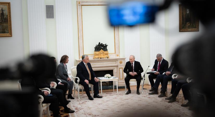 Orbán Viktor részleteket árult el moszkvai útjáról a német lapnak