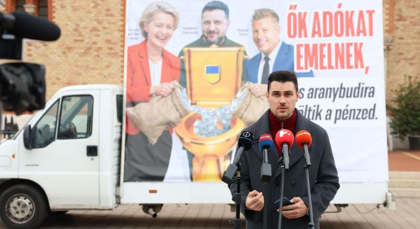 Ők adót emelnek és aranybudira költik a pénzedet – plakátkampányt indít a Nemzeti Ellenállás Mozgalom