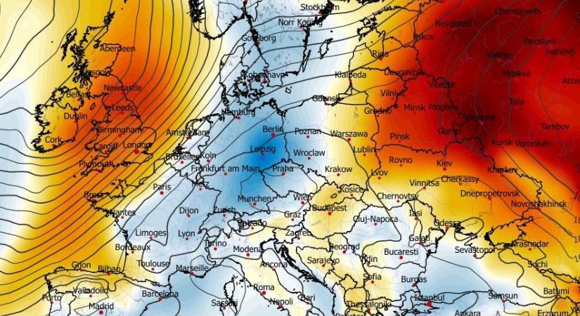 Térképen mutatjuk, hogyan alakul át Európa időjárása, mit fogunk ebből mi érezni?