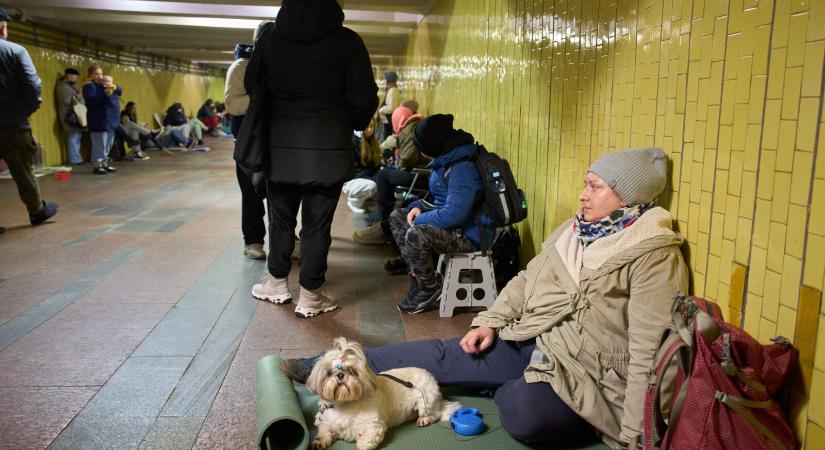 Több mint 600 ezren áram nélkül Kijevben az orosz légicsapások után