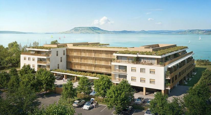 Lakópark a Balaton-parton: aligha lehet megakadályozni a 99 lakásos fonyódi komplexum megépítését
