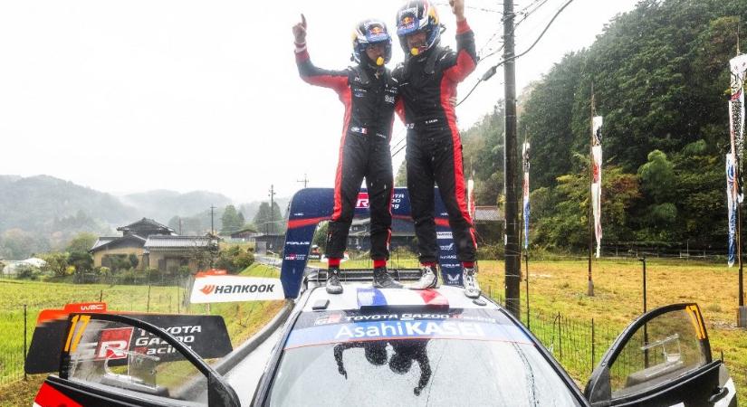 Sporttörténelmi vb-cím raliban