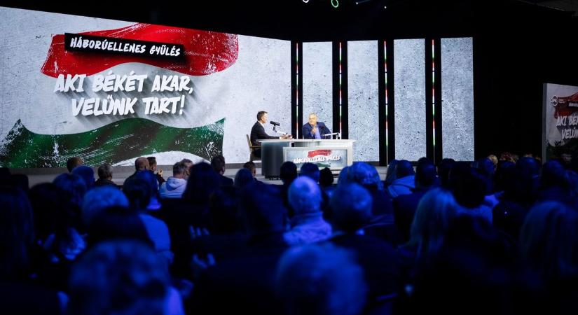 Háborúellenes gyűlés: a békével mindenki nyer, a háborúval mindenki csak veszít (videó)