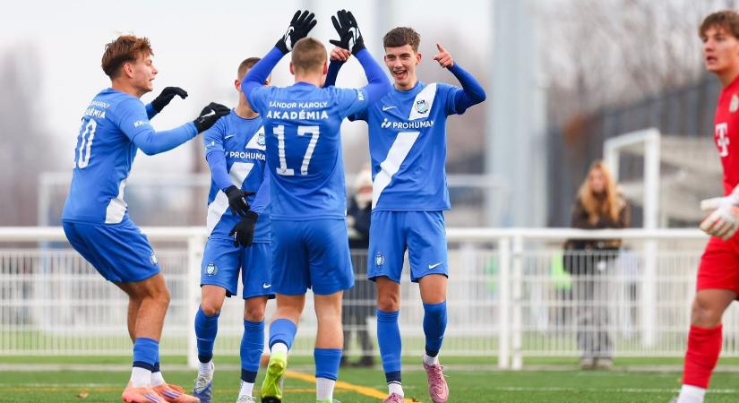 15 éves magyar tehetség triplázott az U19-es mini örökrangadón