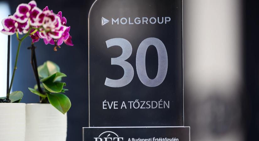 30 éve része a magyar tőkepiacnak a MOL