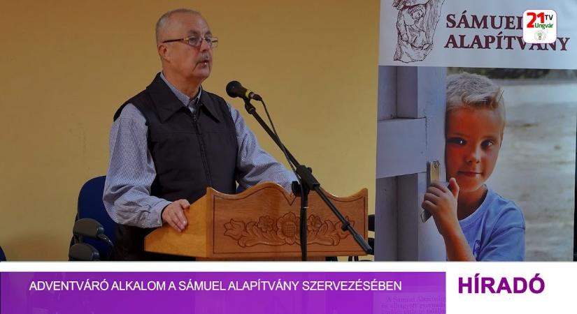 Adventváró alkalom a Sámuel Alapítvány szervezésében (videó)