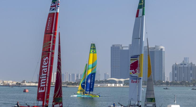 Dán győzelmek és vezetés a Mubadala Abu Dhabi Sail GP Grand Final első napján