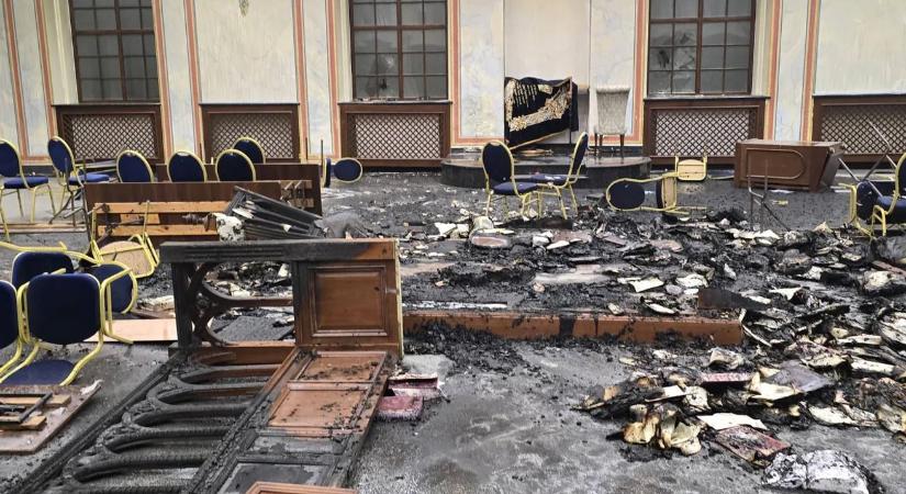 Csernyivciben egy férfi tüzet okozott egy történelmi zsinagógában