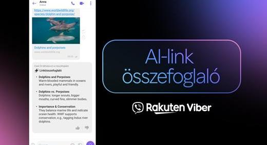 Itt az első AI-link összefoglalót is tartalmazó üzenetplatform