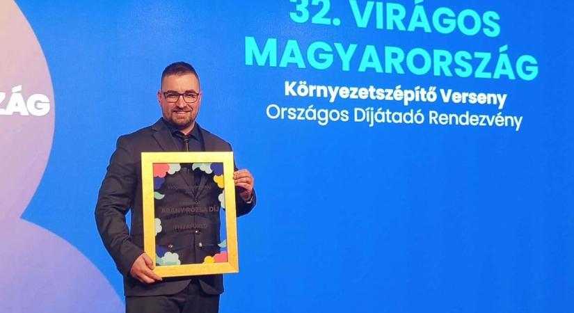 Komoly sikert és el a Virágos Magyarország versenyen Tiszafüred