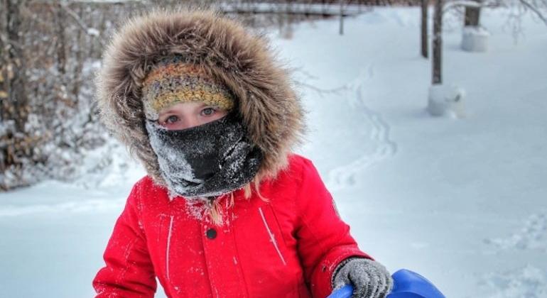 Jön a tél! Mínusz 44 fok lesz. Mongóliában.