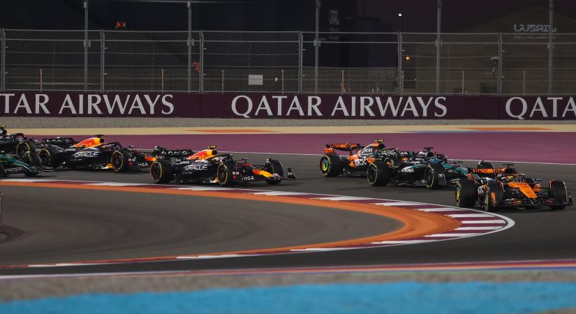 Piastri behúzta a dohai sprintfutamot