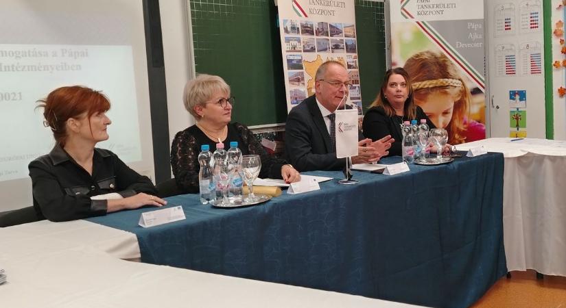 Fejlesztések a Pápai Tankerületi Központ intézményeiben
