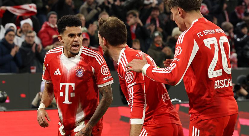 Bundesliga: a hosszabbításban sikerült behúznia a győzelmet a Bayern Münchennek – videóval