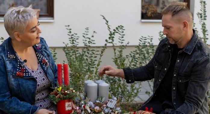 Makány Márta és Mezőffy Tamás karácsonyi kollaborációja