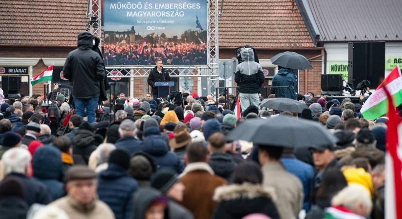 Magyar Péter: a Tisza Pártnak van politikai közössége, programja és csapata is