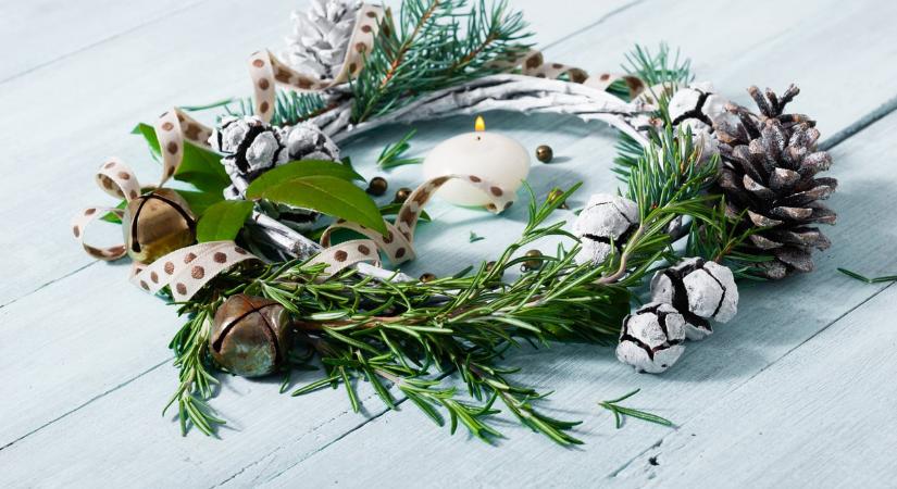 Rozmaringos karácsony: karácsonyi dekor tippek az illatos rozmaringgal